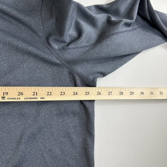 Nike Golf Dri-Fit Sweatshirt Men's Quarter Zip Pullover Long Sleeve 2XL Gray - Picture 7 of 9